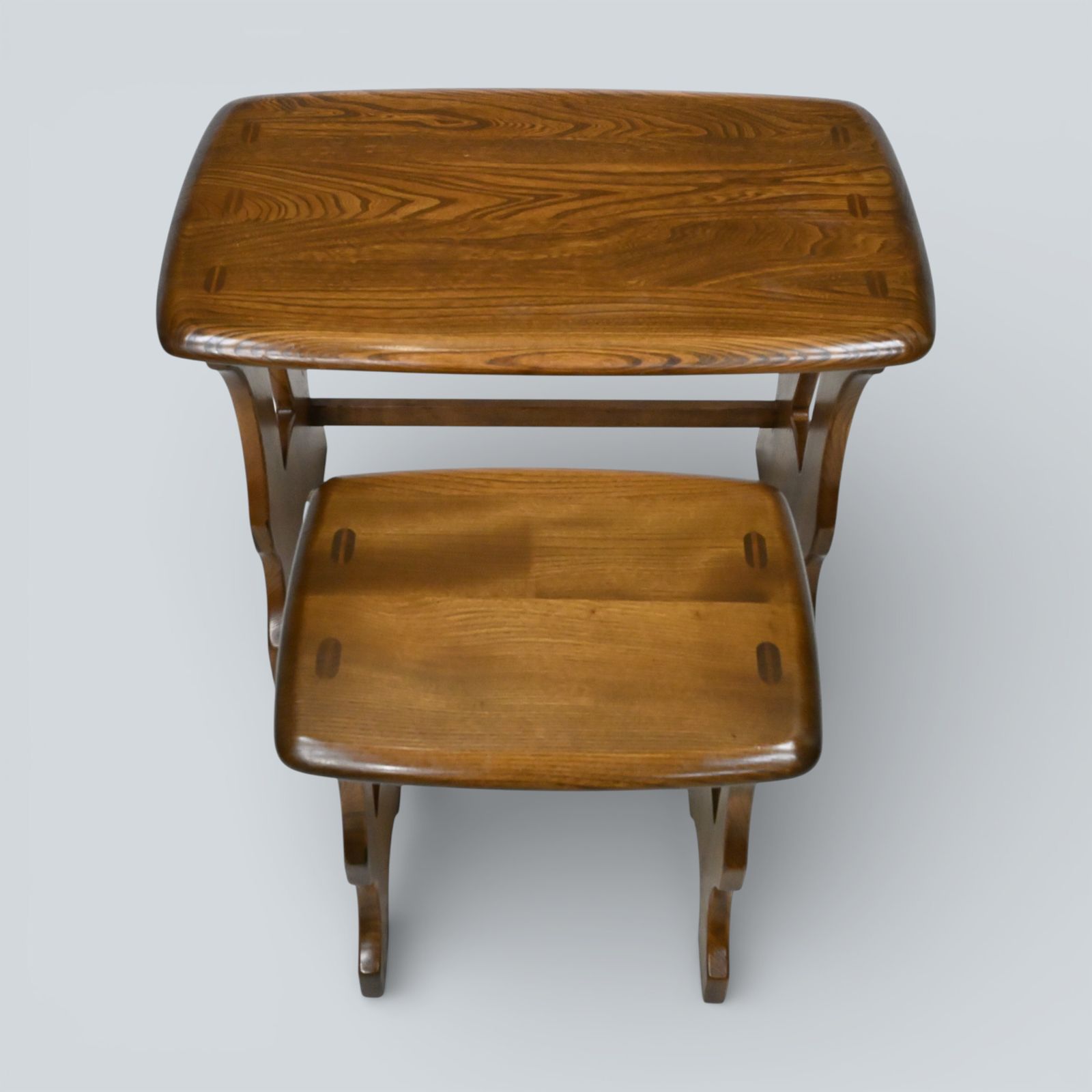 photo buy Ercol Nest Of Tables 2 Windsor In Golden Dawn Free Uk Delivery*