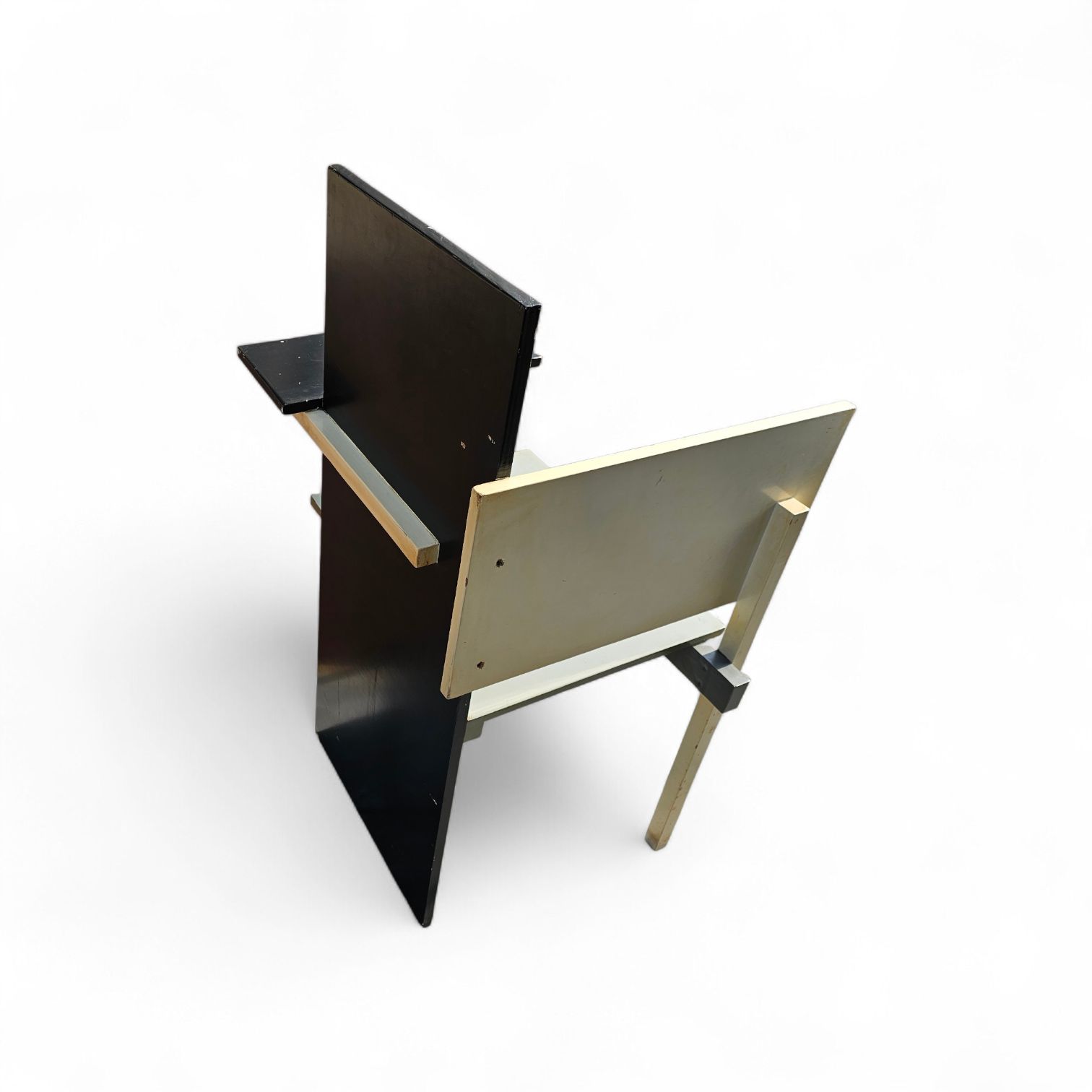 Old Berlin Chair / Berlijnse Stoel / Gerrit Rietveld / Signs Of Repair ( 2 Screws ) photo vintage