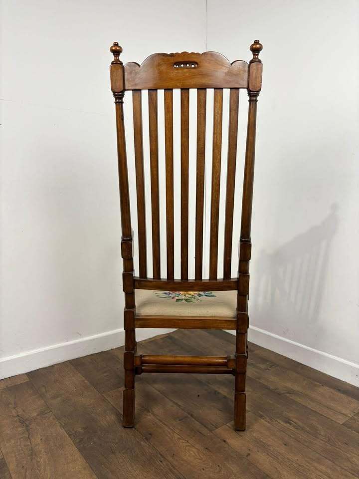 photo furniture Reproduction Bar Back Mahogany Framed Armchair