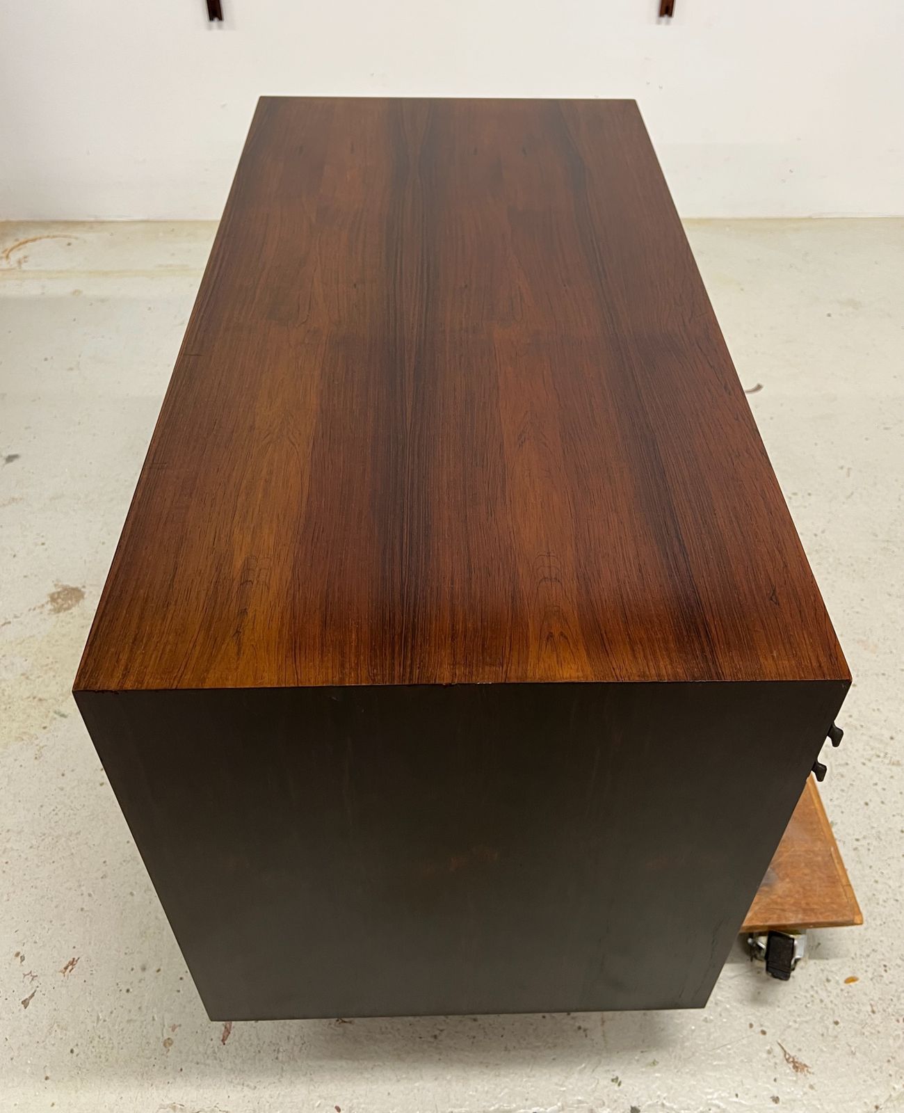 Rosewood Tambour Cabinet By Kai Kristiansen For Feldballes photo Furniture