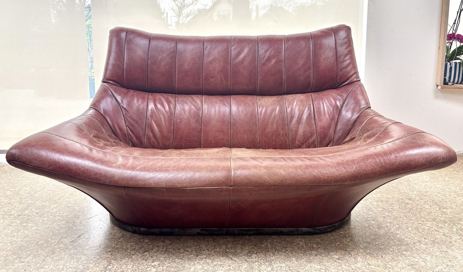Rare Timothy Oulton 2 Seater Metro Living Ivy Sofa Vintage Mid Century Retro