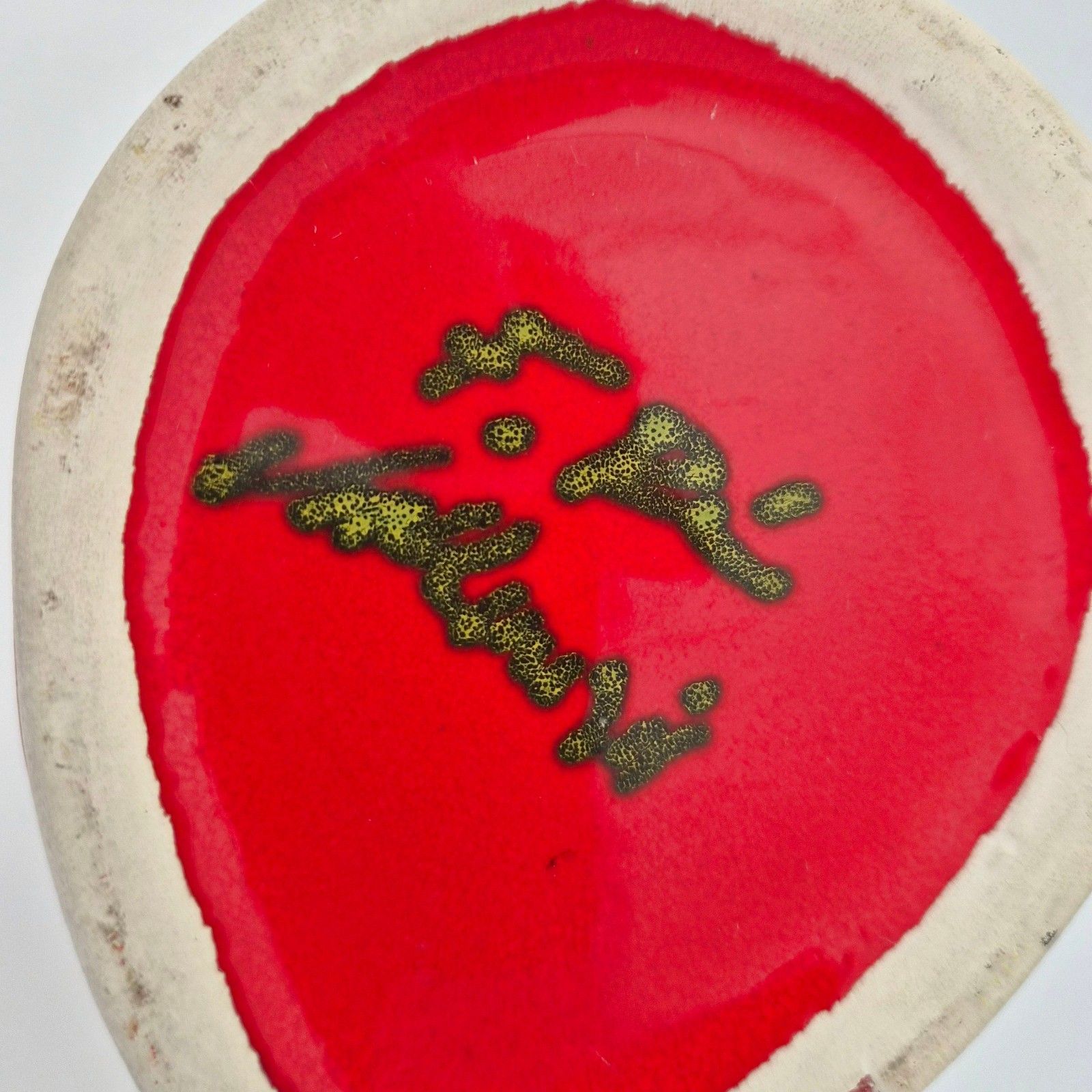 Vintage 1950 Francois Re A Vallauris 50s Retro Diabolo 1950s Ceramic Vase photo buy