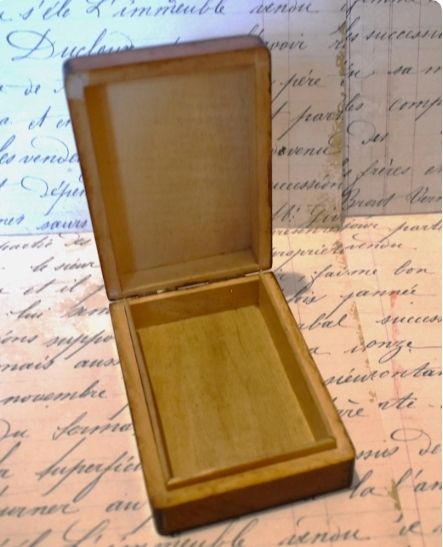 Victorian Jewellery Box   Gorgeous Risque Unique Illustration Of Cheeky Girl   I'm Old Fashioned But I Can Go Some! photo for sale
