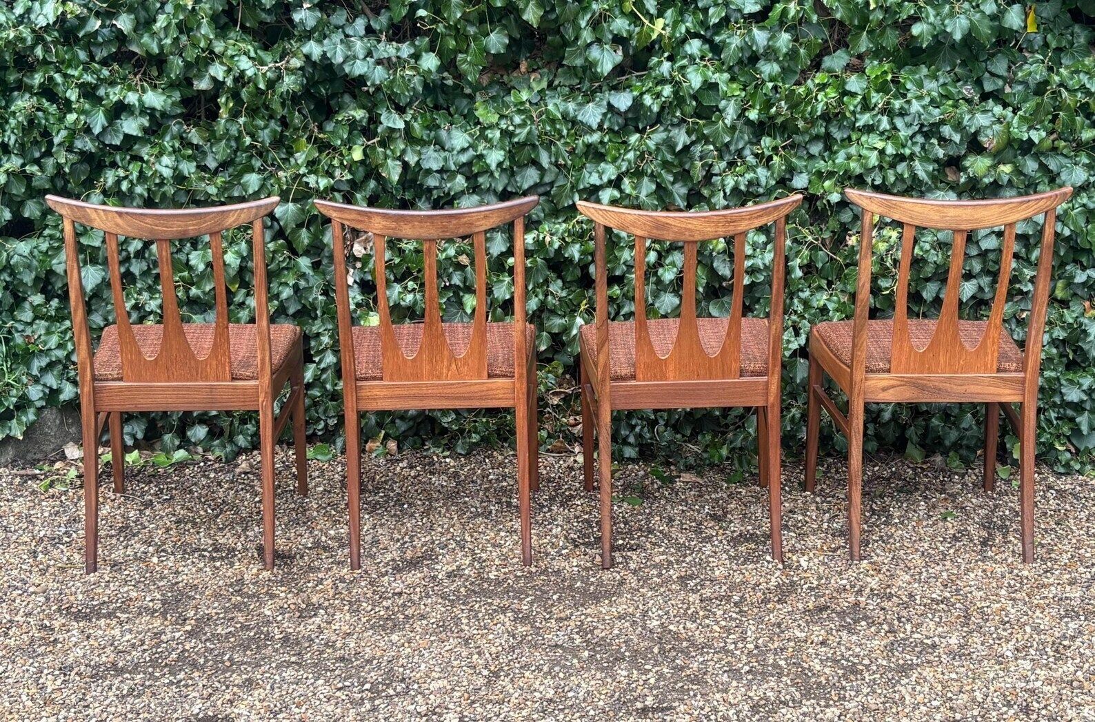 photo furniture Vintage 1960’s G Plan Brasilia Teak Dining Chairs