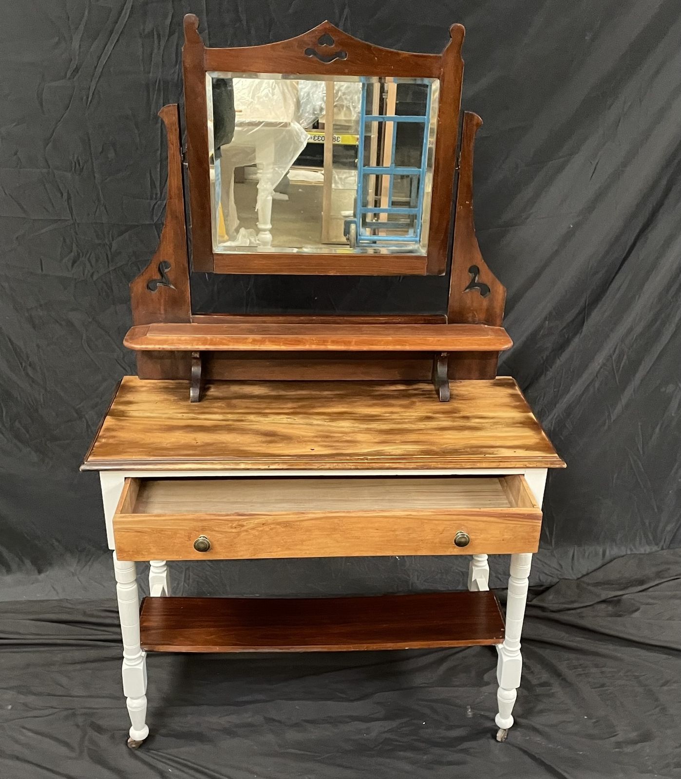 photo for sale Restored Edwardian Dressing Table – Farmhouse Style