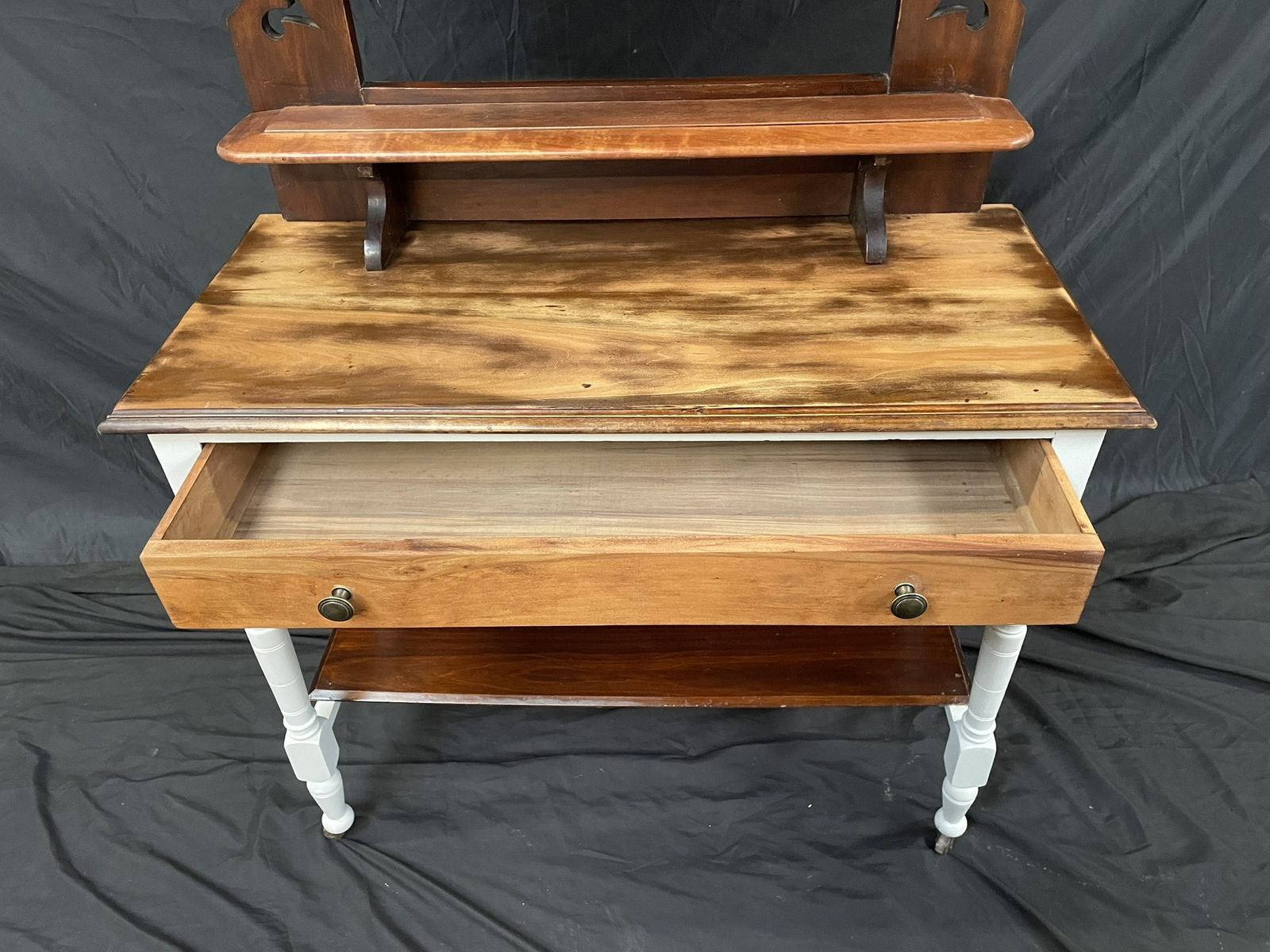 Furniture Restored Edwardian Dressing Table – Farmhouse Style photo