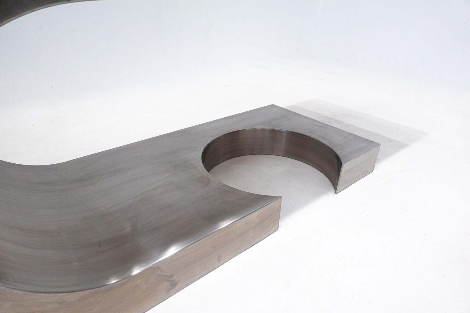 Mid Century Modern Steel Desk "Diapason" By Marzio Cecchi, 1968 photo Furniture