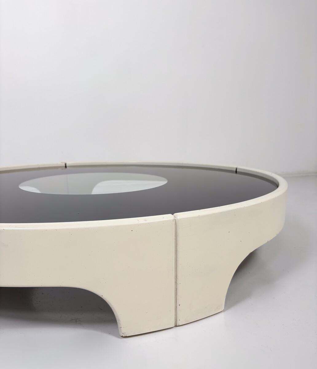 Mid Century Modern Coffee Table By Tito Agnoli For Sormani, 1970s photo for sale