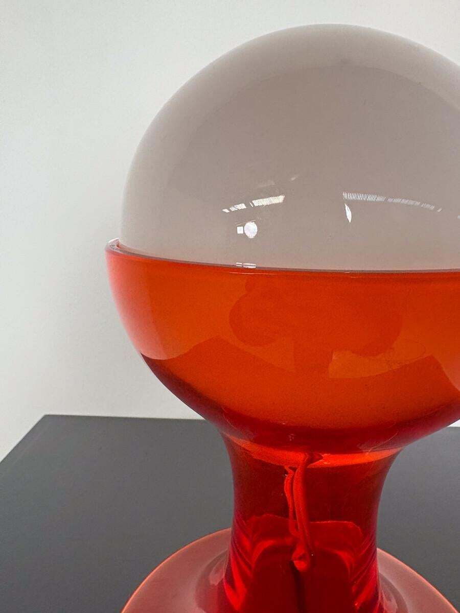 Pair Of Lt216 Table Lamps By Carlo Nason For Mazzega, 1960s photo for sale