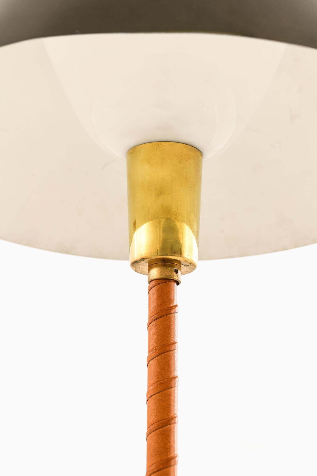Table Lamp In Brass And Aluminum By Lisa Johansson Pape, 1950s photo for sale