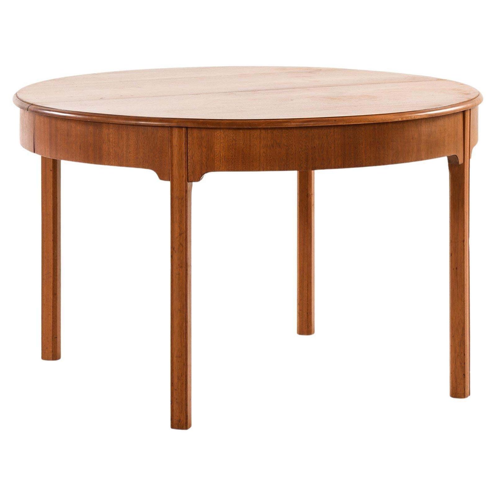 Dining Table In Mahogany And Pine By Kaare Klint, 1930s