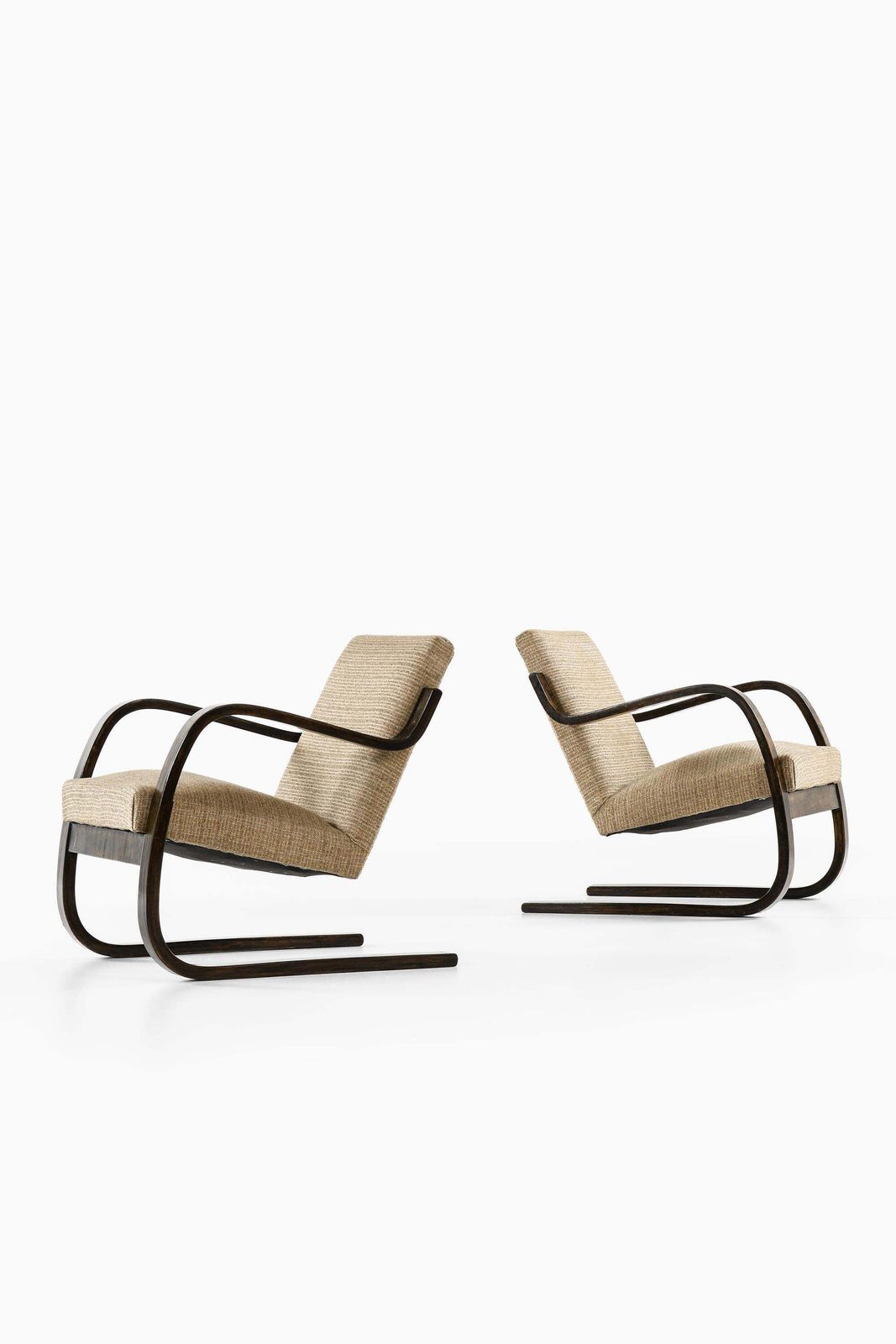 Set Of 2 Mid Century Easy Chairs By Alvar Aalto, 1933 photo 17788.0