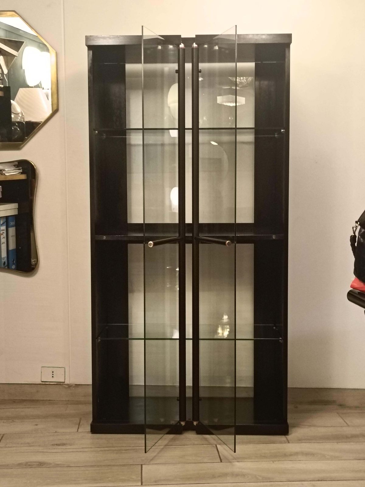 Franco Poli For Bernini "Castelvecchio" Display Cabinet, Italy 1985s photo Furniture