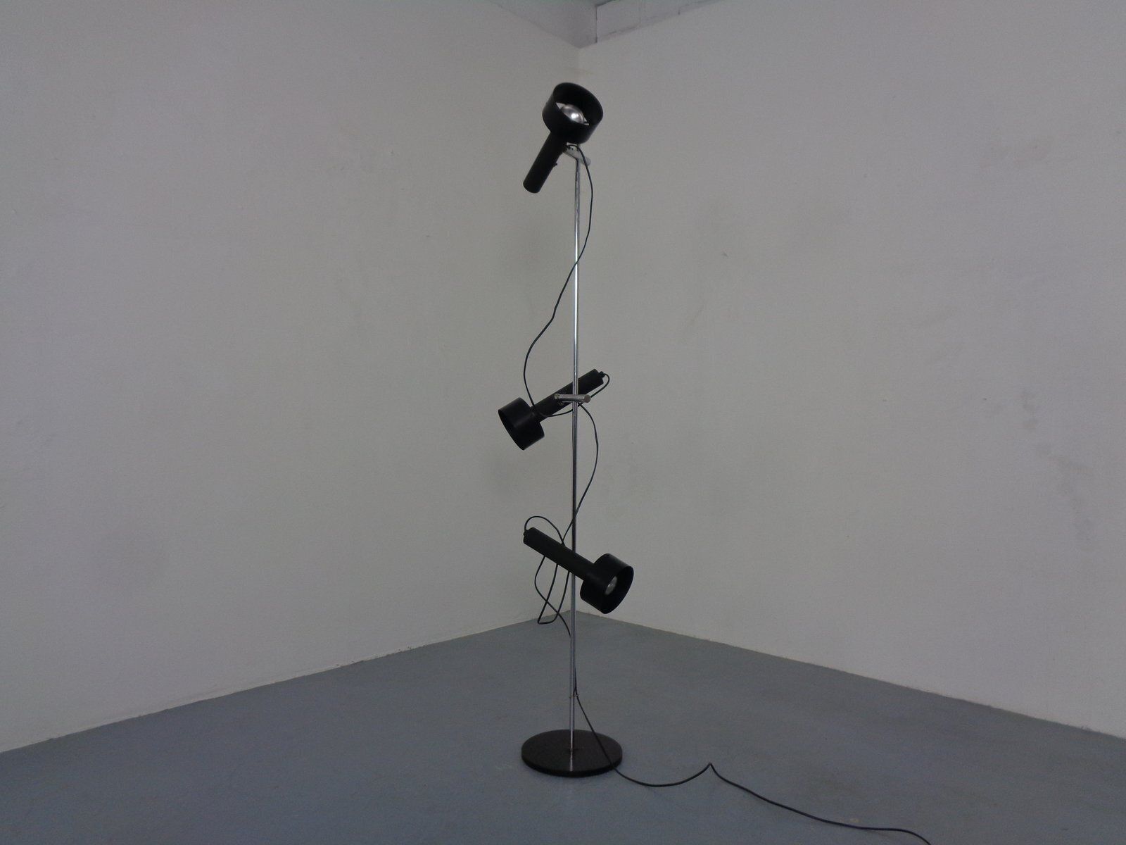 Adjustable 3 Spot Floor Lamp By Edi Franz For Swiss Lamps, Switzerland, 1960s photo 949.0