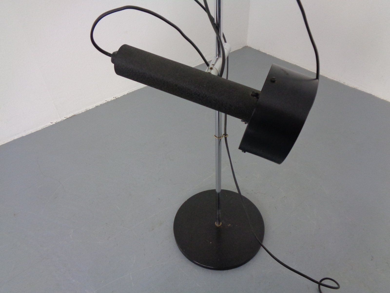 photo vinterior Adjustable 3 Spot Floor Lamp By Edi Franz For Swiss Lamps, Switzerland, 1960s