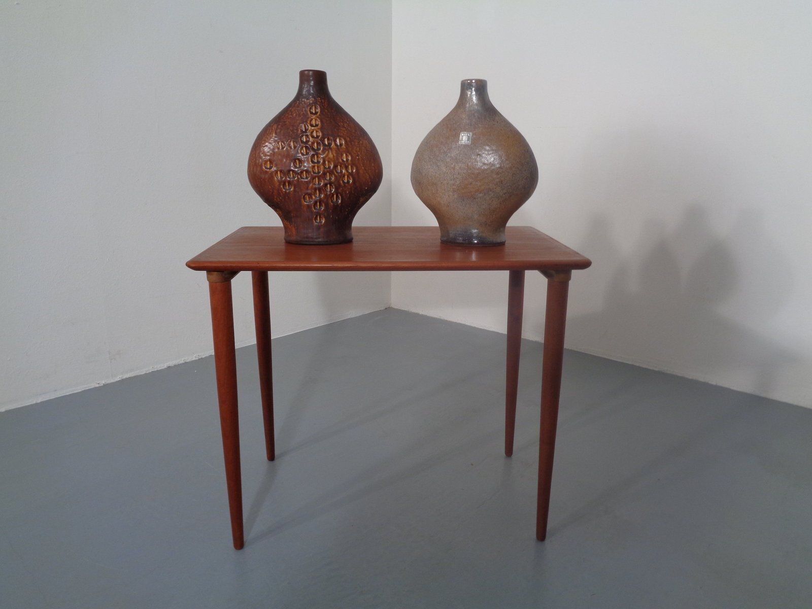 Studio Atelier Ceramic Vases By Gerda Heuckeroth For Carstens Tönnieshof, 1960s, Set Of 2