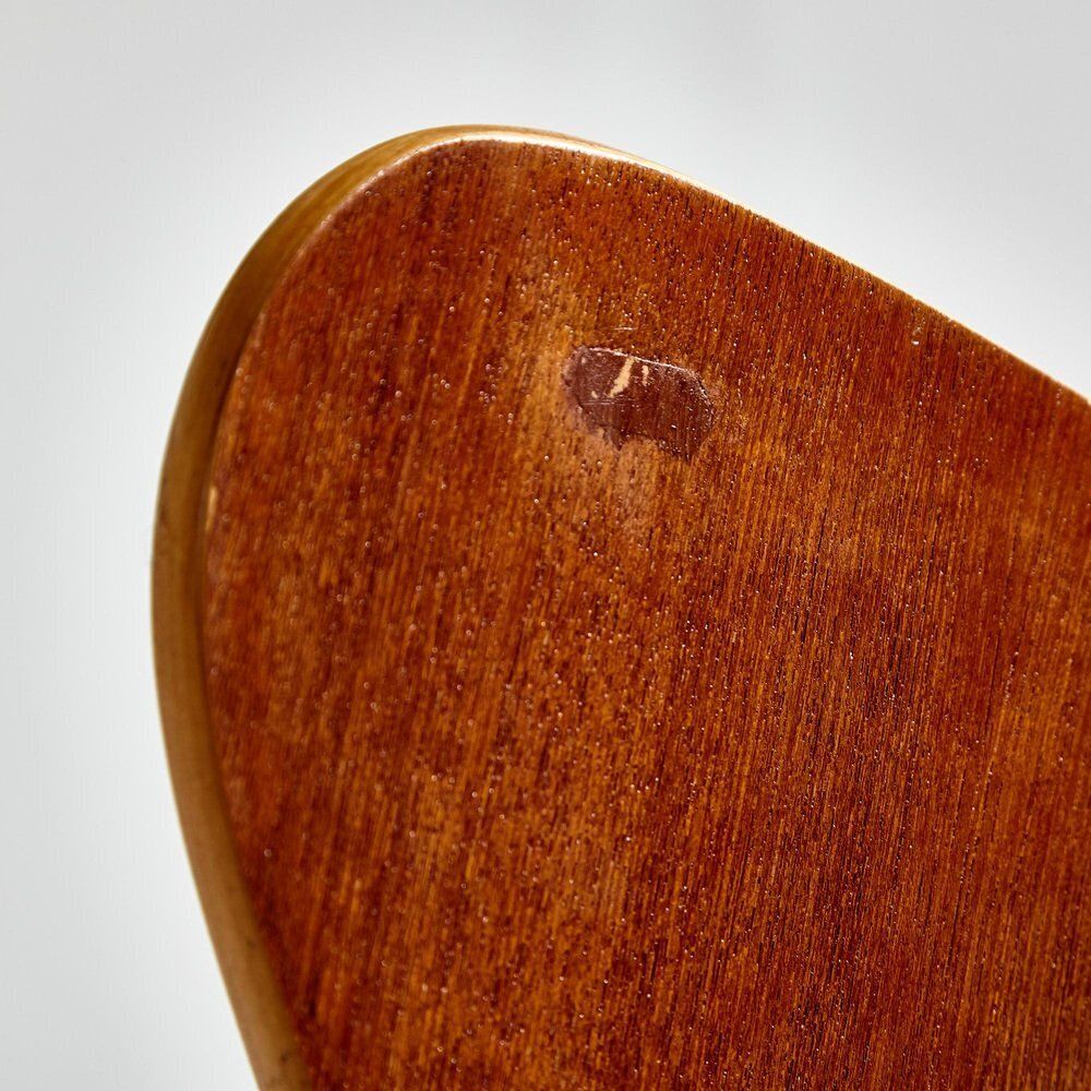 Teak Model 3107 Chair By Arne Jacobsen For Fritz Hansen, 1960s photo vinterior