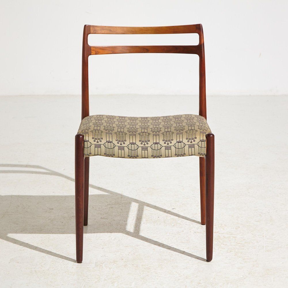 Rosewood Anne Dining Chair By Johannes Andersen For Uldum Møbelfabrik, 1960s, Set Of 6 photo 2308.0