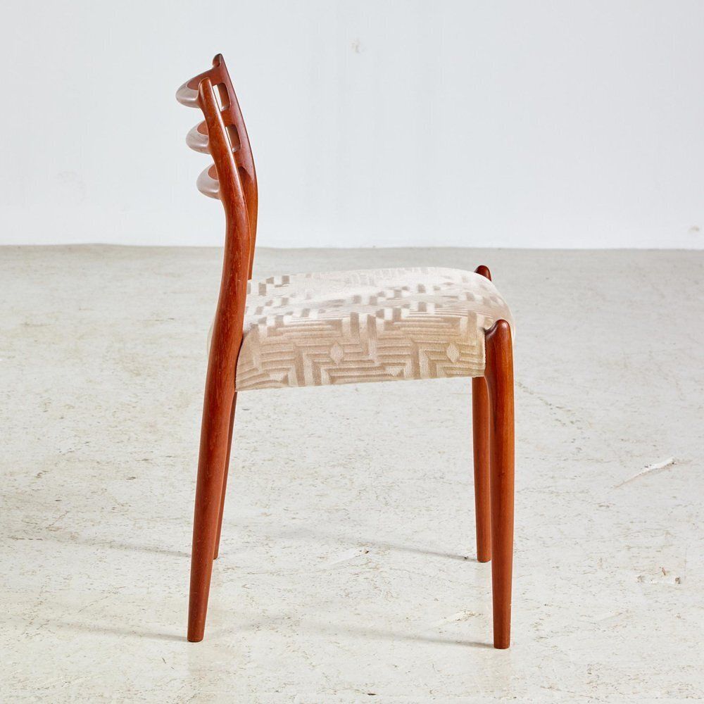 Teak Model 78 Dining Chair By Niels O. Møller For J.L. Møllers, 1960s, Set Of 4 photo Furniture