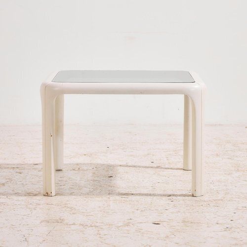 Wood And Glass Coffee Table, 1970s