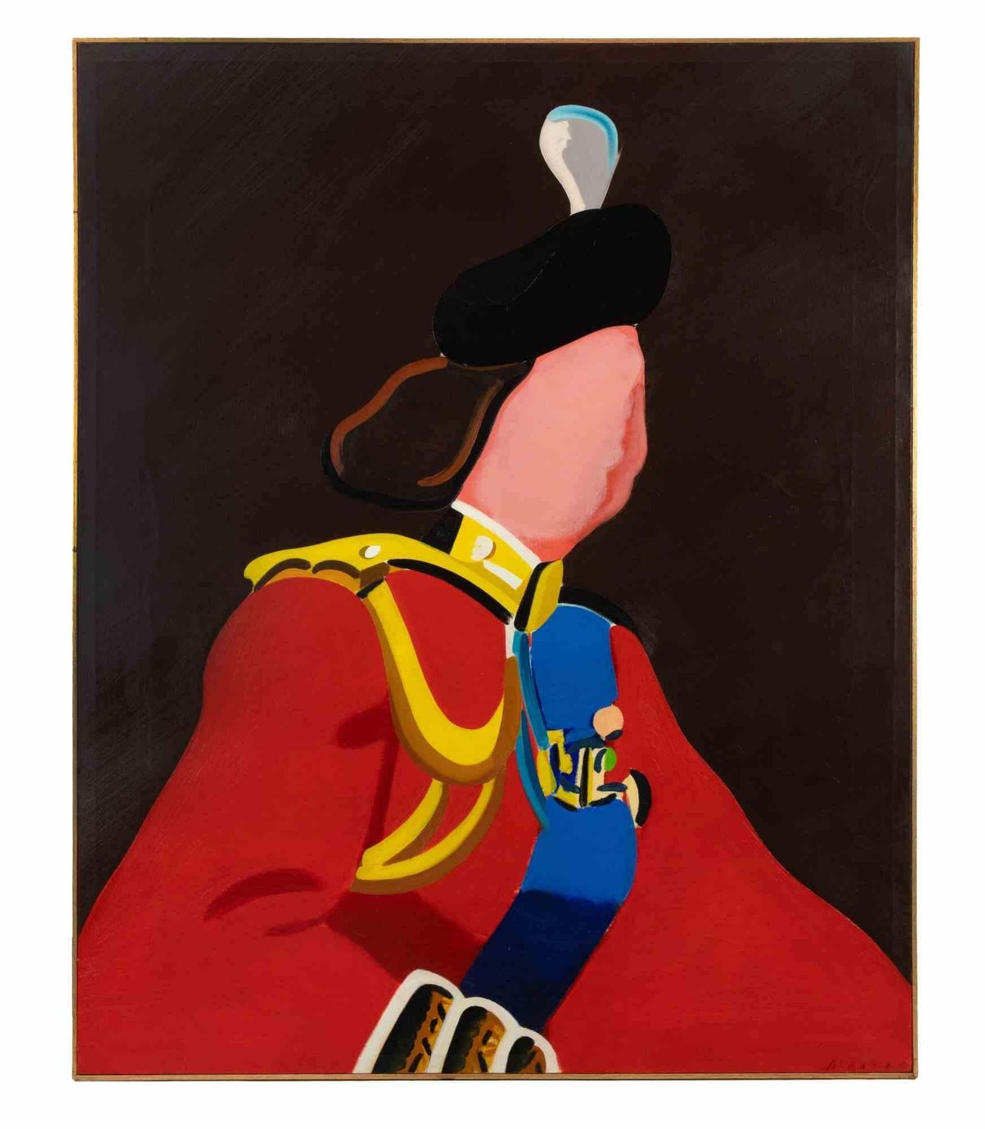 Eduardo Arroyoregina   Oil Paint By Eduardo Arroyo   19801980
