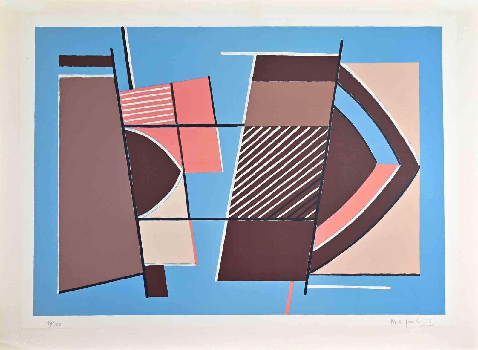Alberto Magnelliuntitled   Lithograph By Alberto Magnelli   1950s1950s