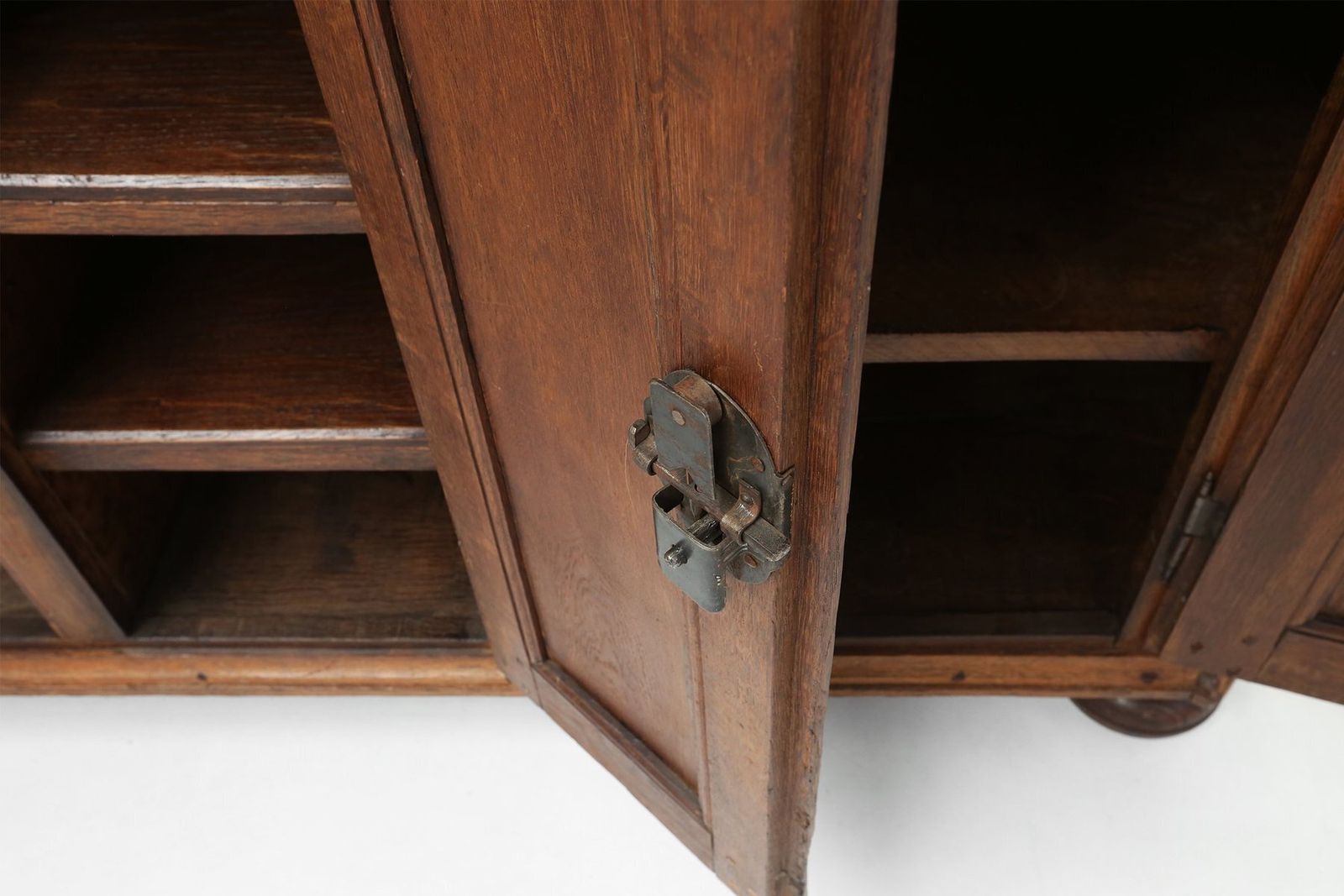 photo buy Vitrine Cabinet In Oak With Glass Windows, Germany, Early 18th Century