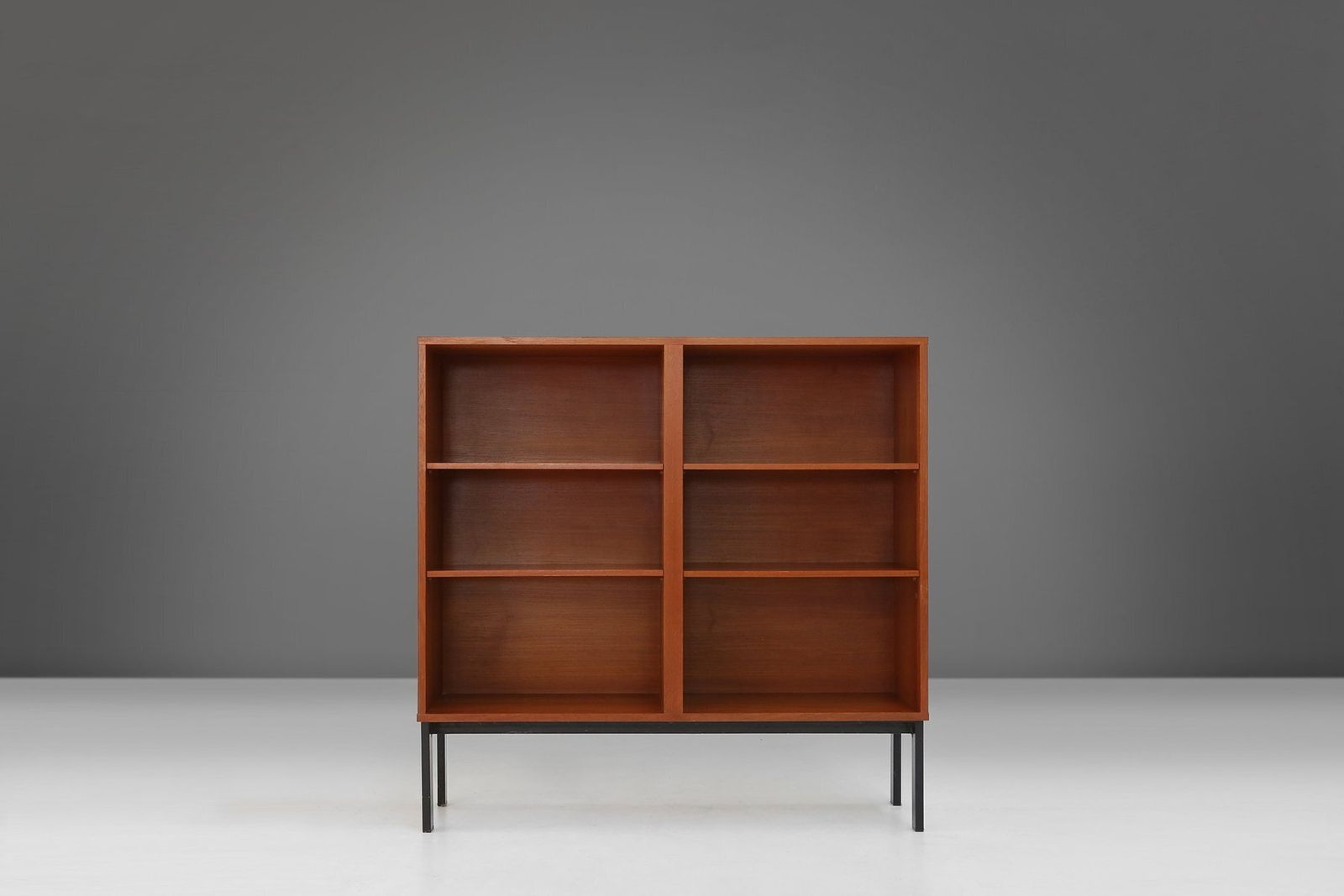 Furniture Mid‑Century Teak Cabinets, Belgium, 1960s, Set Of 3 photo