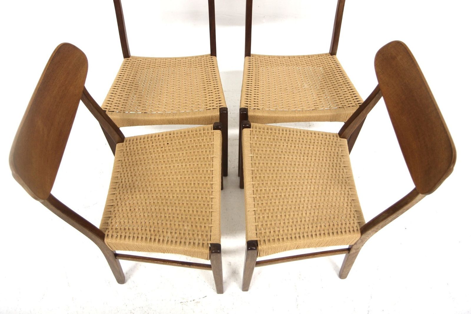 Scandinavian Teak Chairs, Denmark, 1960s, Set Of 4 photo furniture