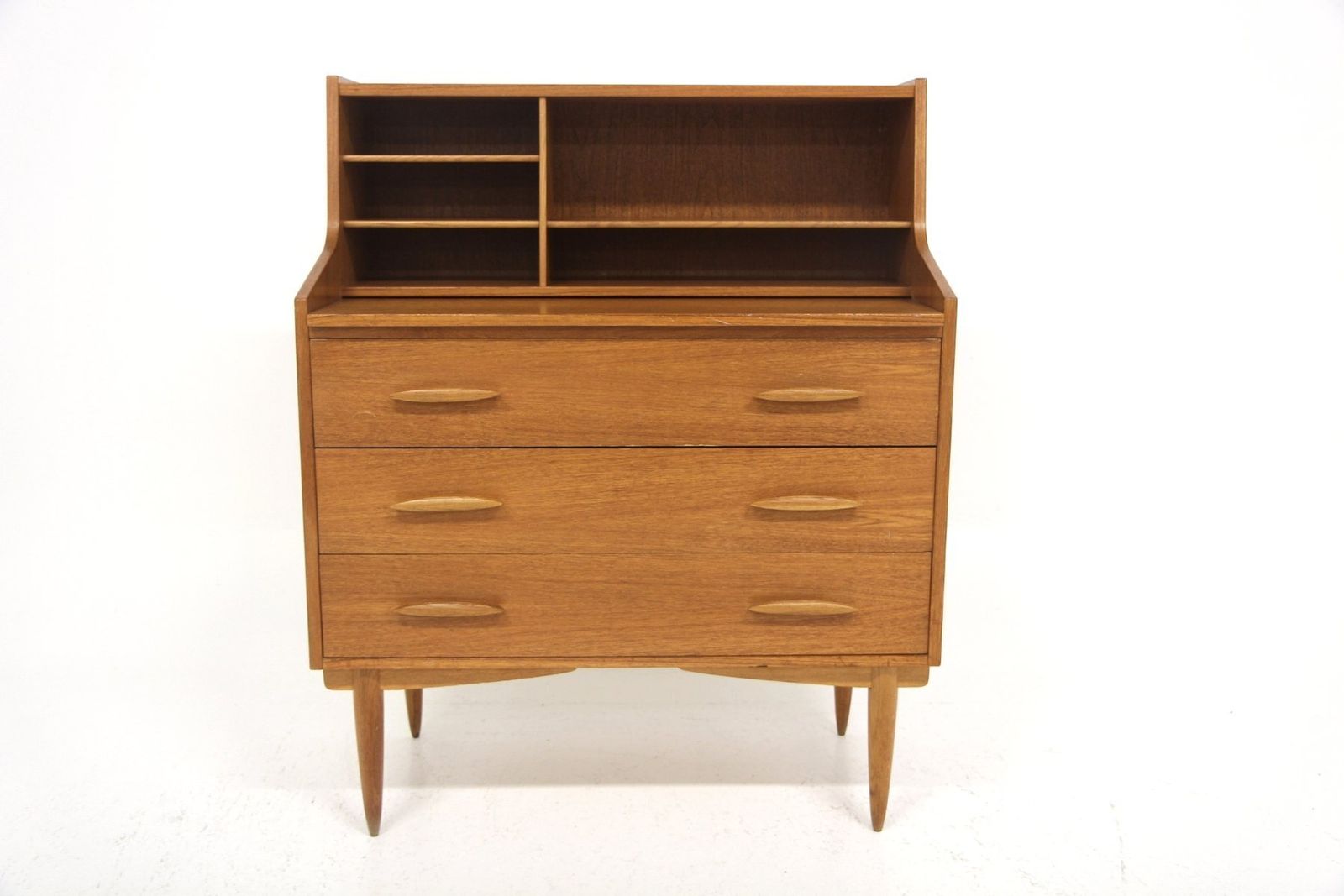 Scandinavian Teak Secretary Desk, Sweden, 1950s photo 819.0