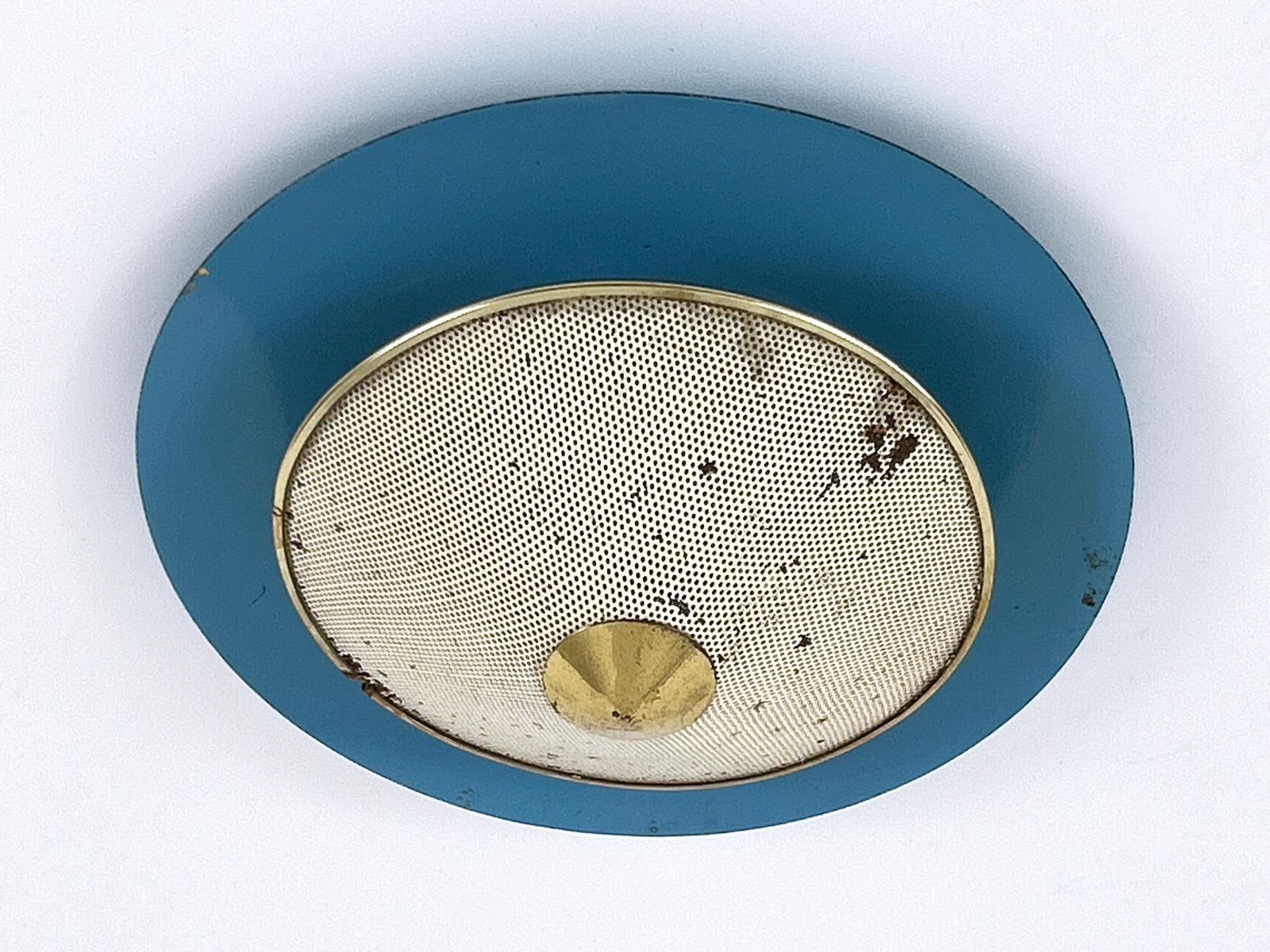 Extremely Rare Mid Century Modern Sconce Or Flush Mount Germany 1950s photo 1294.0