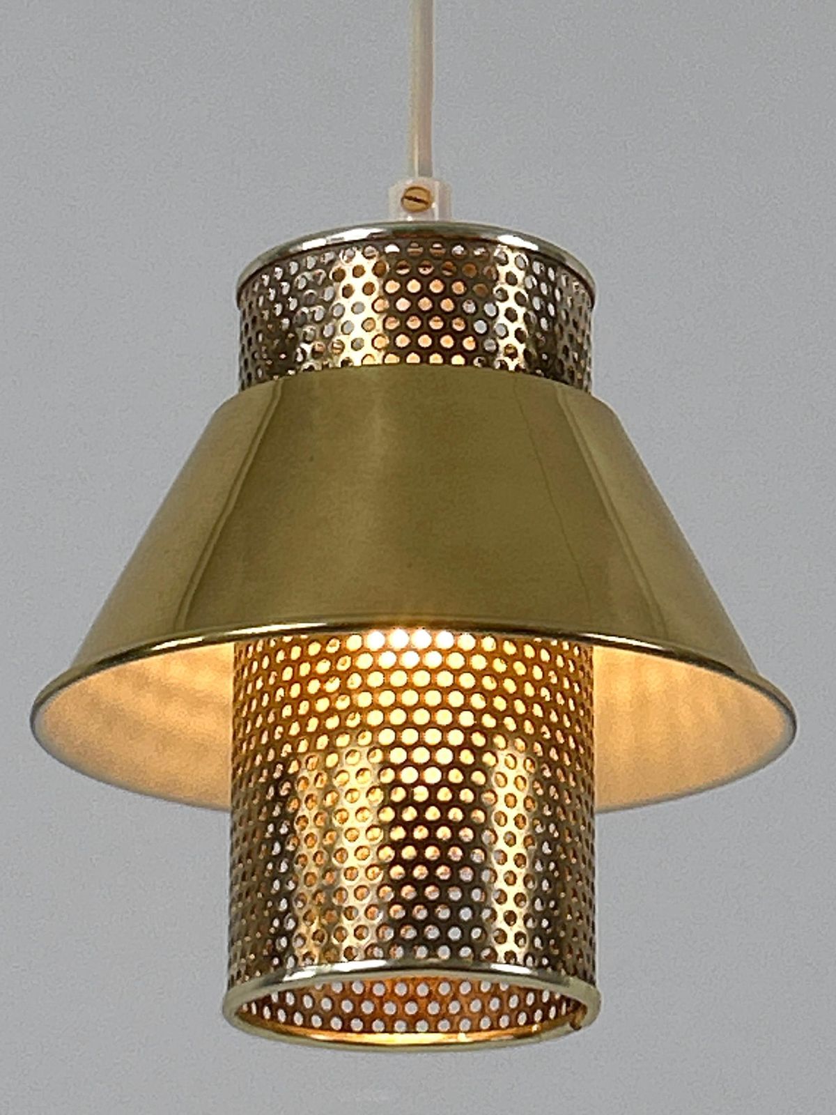 Lighting Elegant Pendant Lamp T766 By Hans Agne Jakobsson For Ab Markaryd Sweden 1960s photo