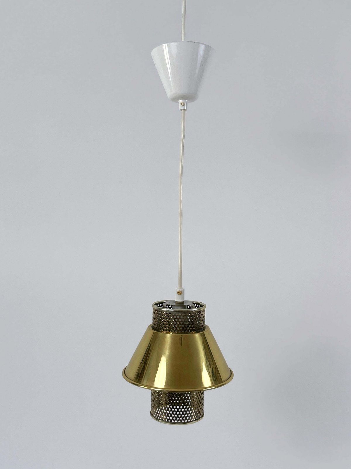 1231.0 Elegant Pendant Lamp T766 By Hans Agne Jakobsson For Ab Markaryd Sweden 1960s photo