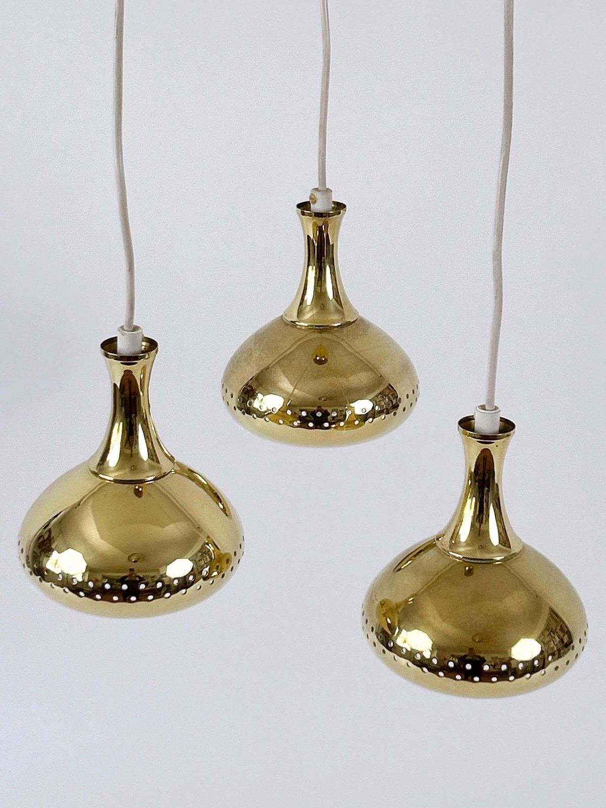 photo vinterior Rare Pendant Lamp Or Chandelier By Hans Agne Jakobsson For Ab Markaryd Sweden