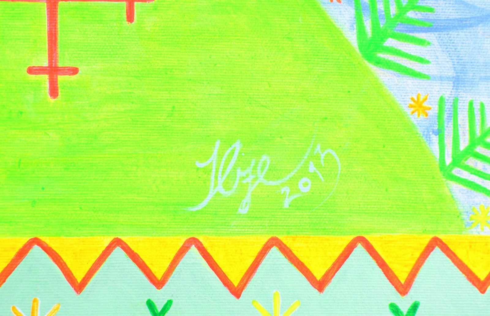 Ilze Avotinayoung Spruces. 2013. Canvas, Acrylic, 74x102 Cm2013 photo Art