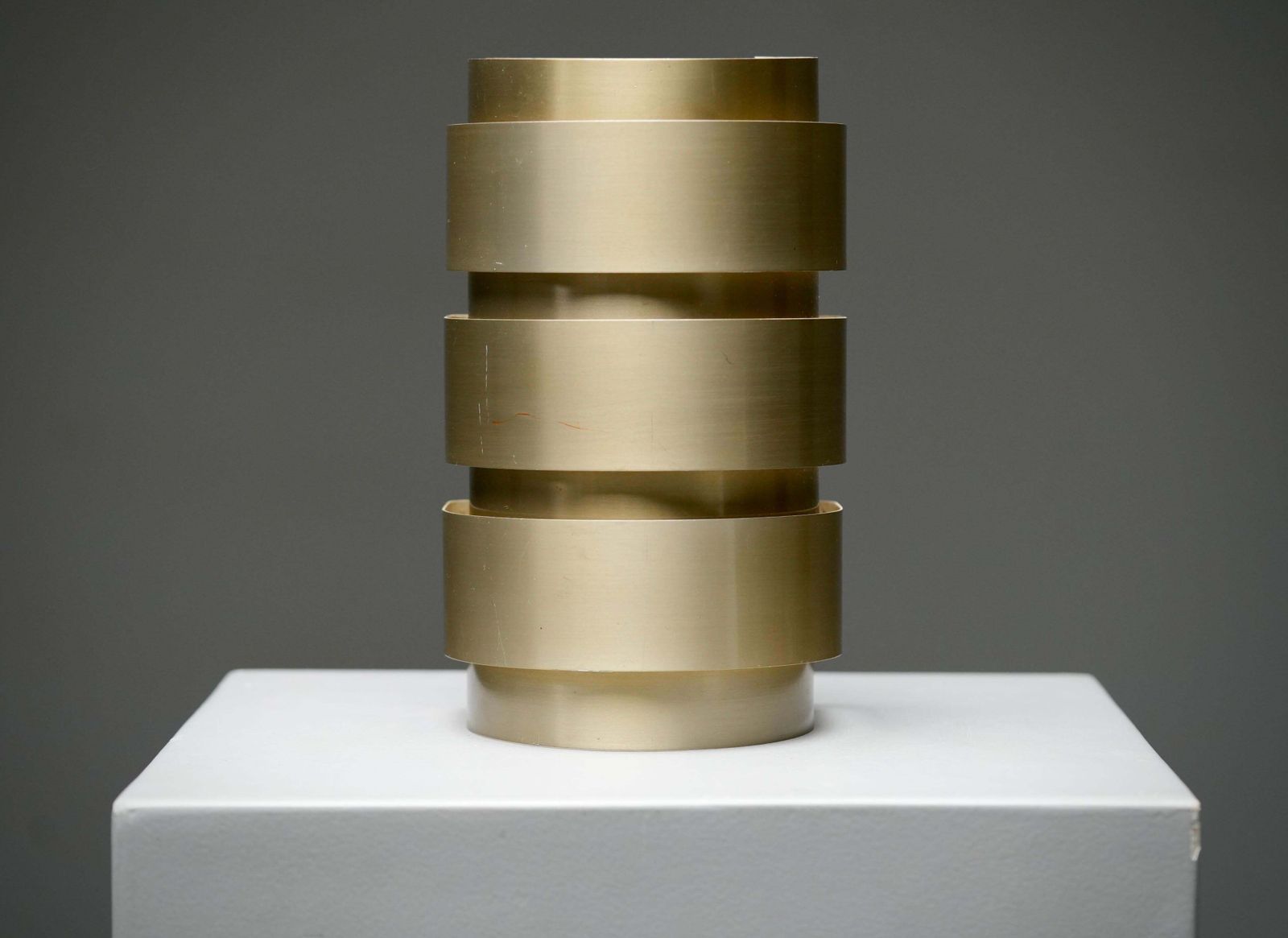 Hans Agne Jakobsson V 155 Wall Light In Brass, Sweden, 1960's photo for sale