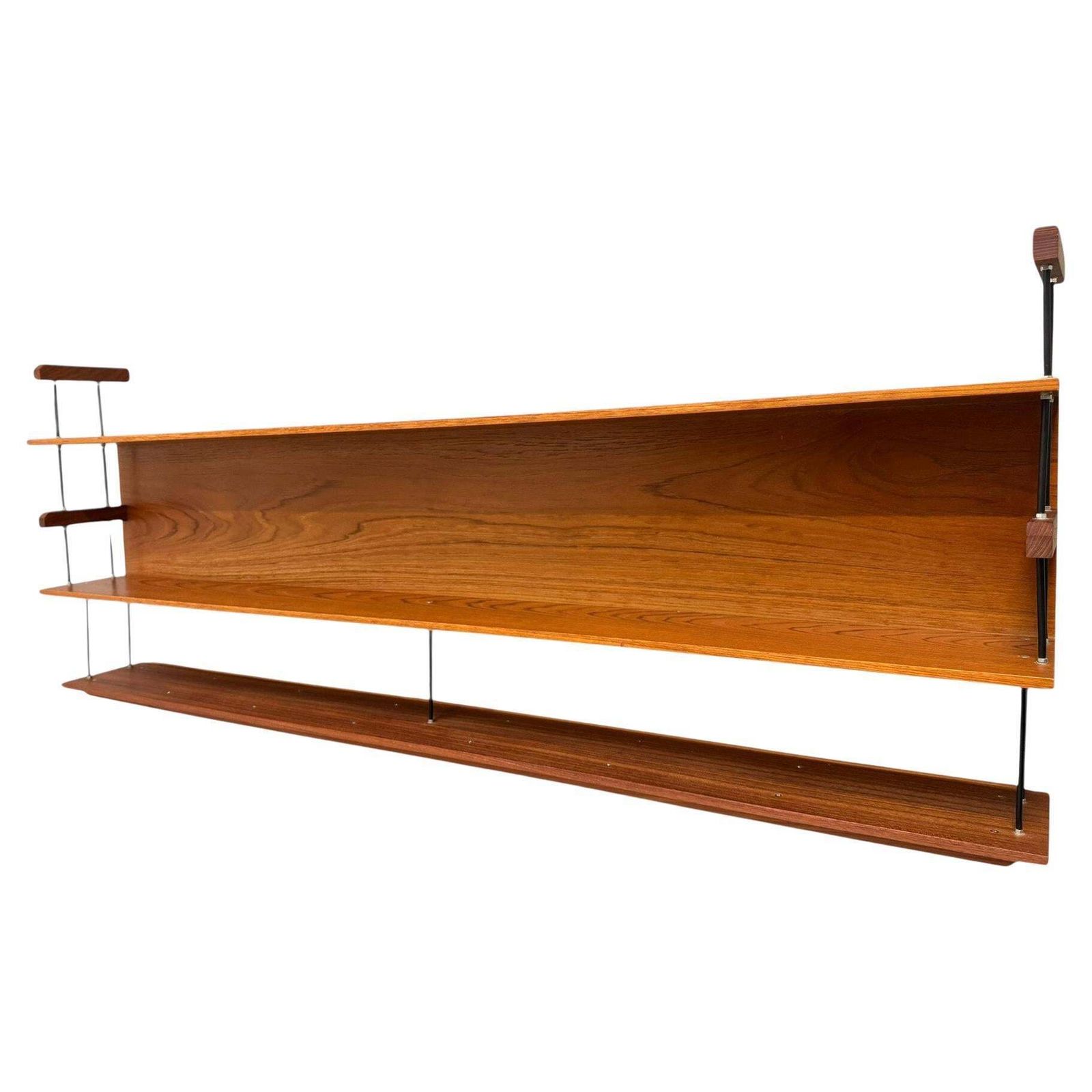 Mid Century Modern Wall Mounted Shelf By Walter Wirtz For Wilhelm Renz, 1960s