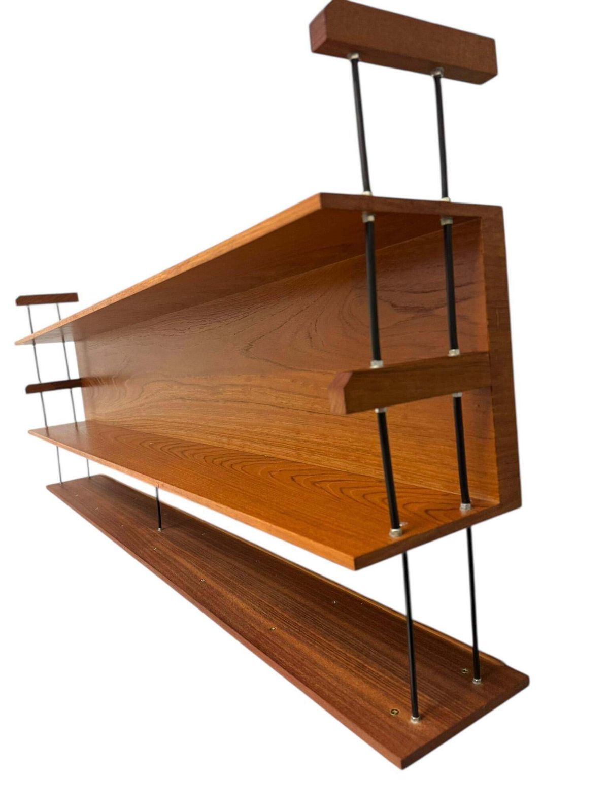 Mid Century Modern Wall Mounted Shelf By Walter Wirtz For Wilhelm Renz, 1960s photo buy