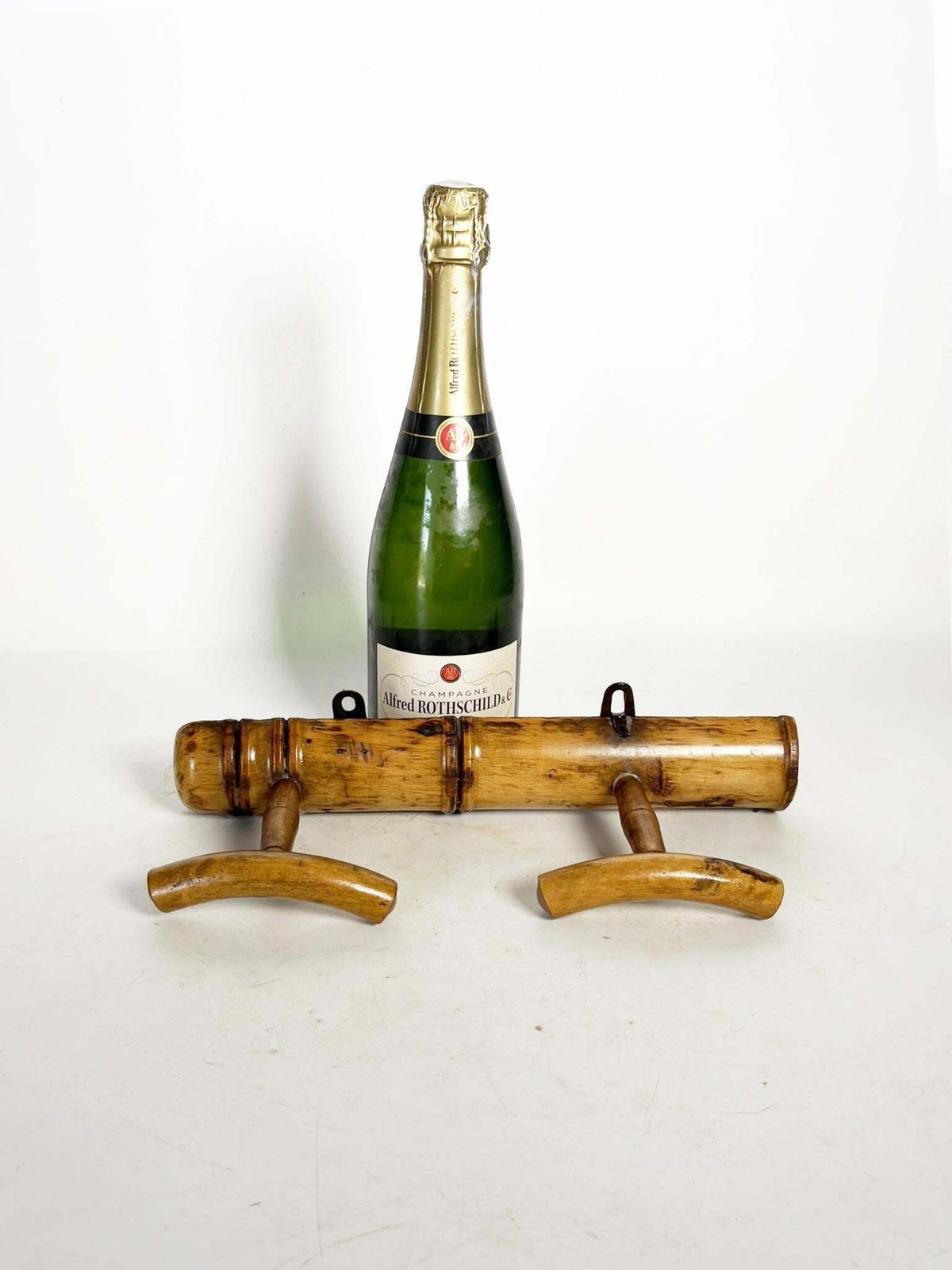 Wooden Coat Rack, France, 1960 photo Furniture