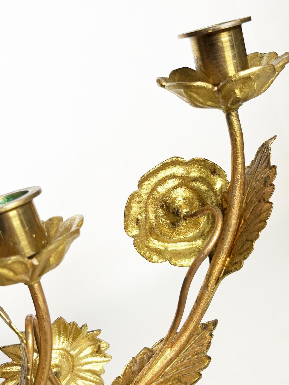 photo for sale Brass Candle Holder, France, 1989