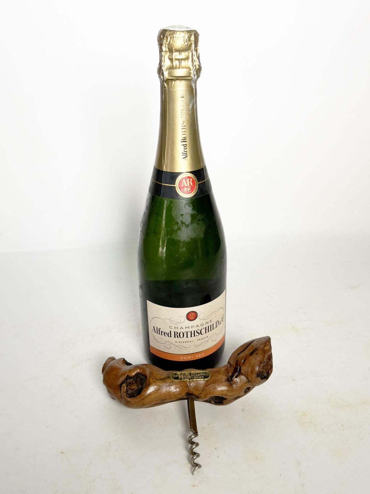 French Provençal Corkscrew, Wood And Metal, France, 1950 photo for sale