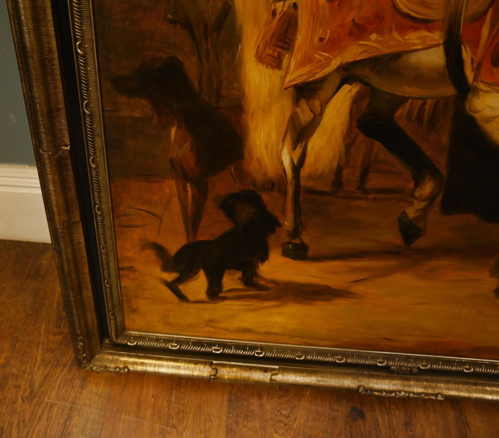 Oil Painting Queen Victorian Horse Back Windsor Castle Park After Edwin Landseer photo buy