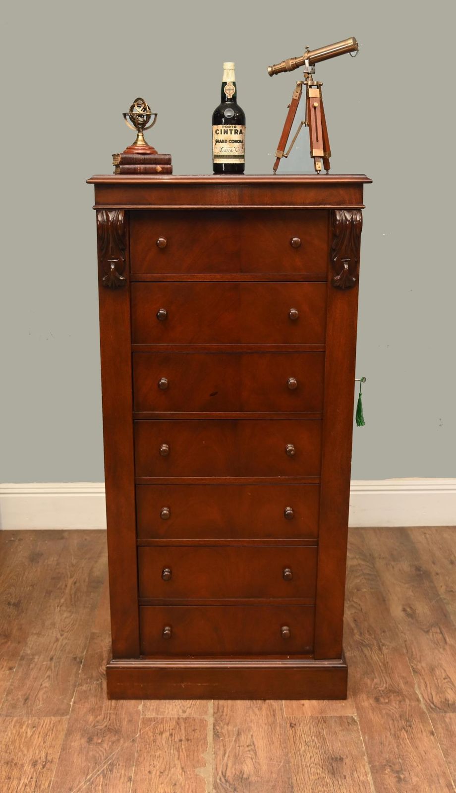 William IV Wellington Chest Mahogany Chests Drawers 1860