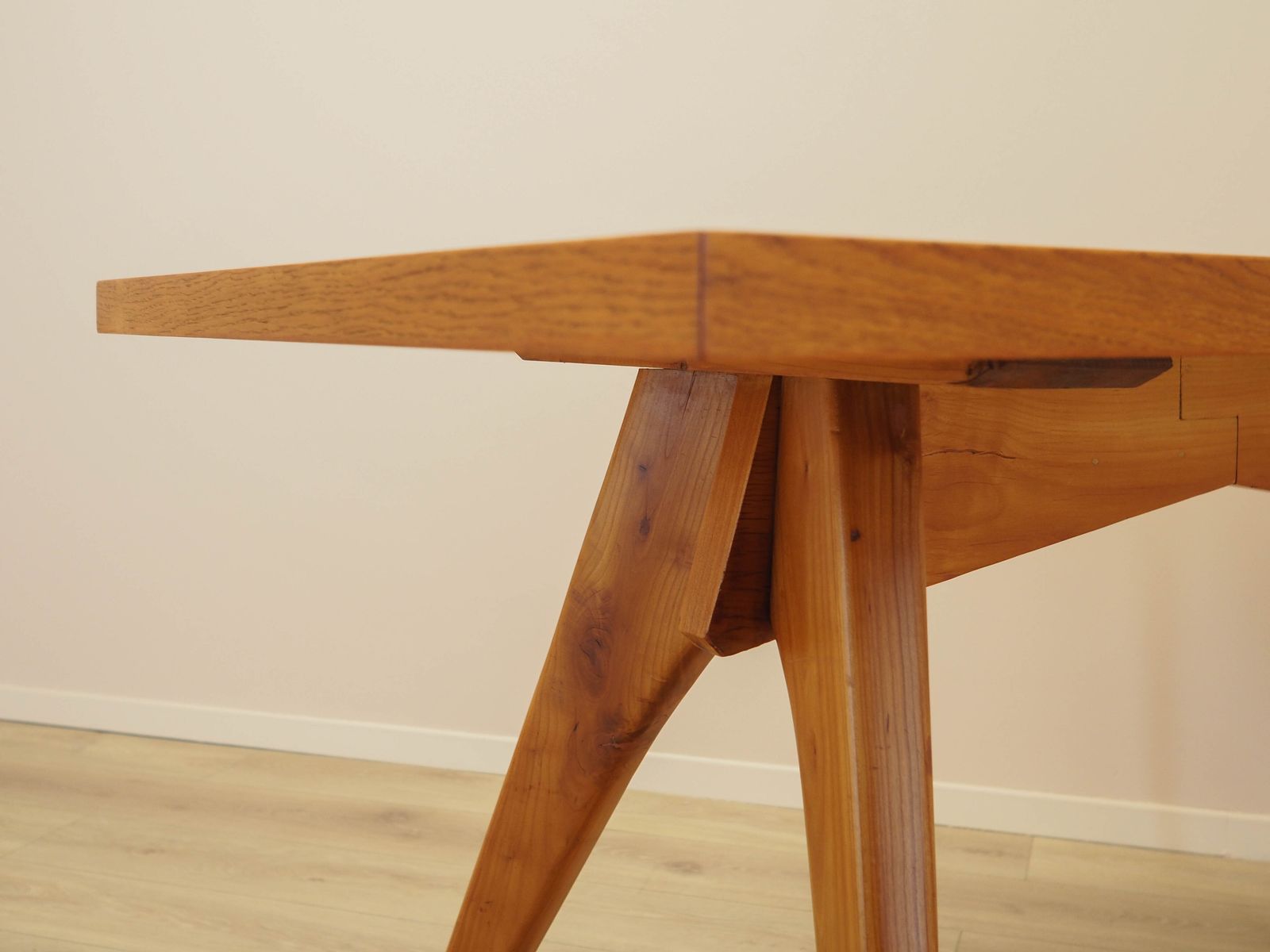 photo vinterior Oak Desk, Italian Design, 1970s, Manufactured In Italy