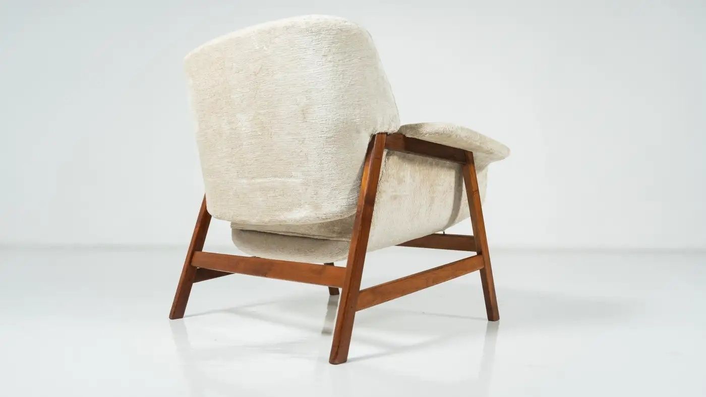 Pair Of Armchairs “849 ” By Gianfranco Frattini For Cassina, 1960s photo 6300.0
