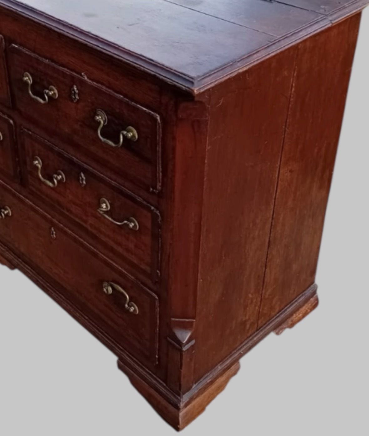19th Century Oak Mule Chest With Drawers photo 995.0