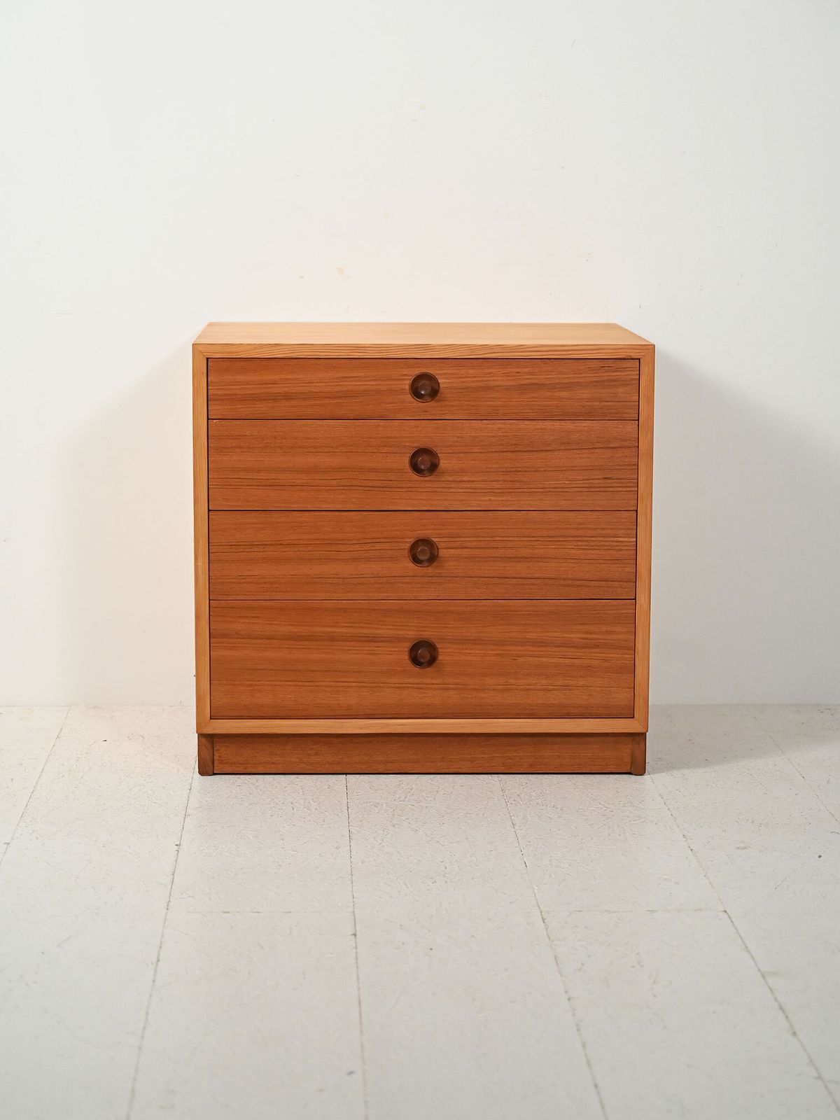 Danish Beech And Teak Chest Of Drawers By Børge Mogensen photo furniture