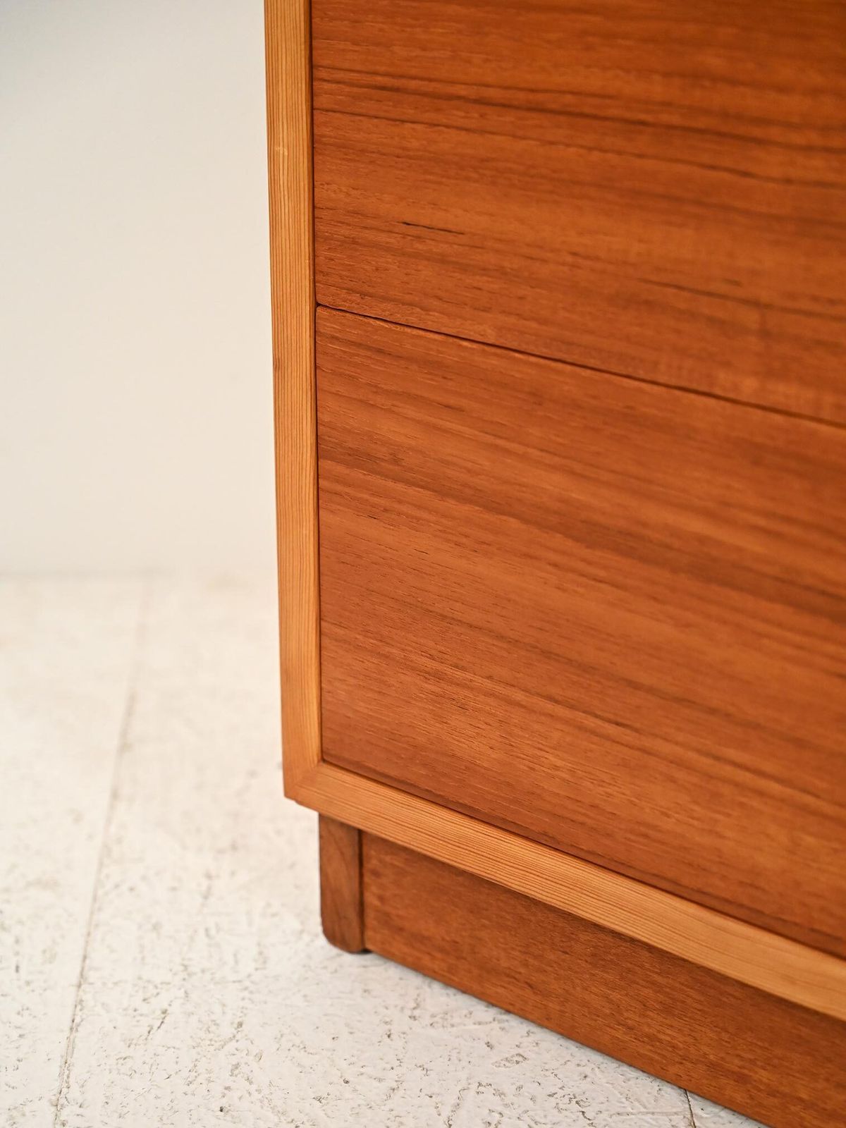 Danish Beech And Teak Chest Of Drawers By Børge Mogensen photo vintage