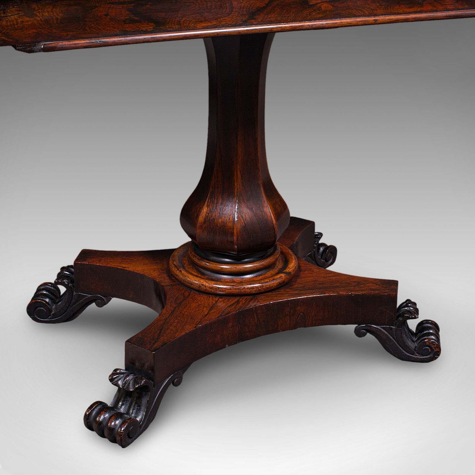 Furniture Antique Fold Over Card Table, English, Games, Console, Bridge, Early Victorian photo