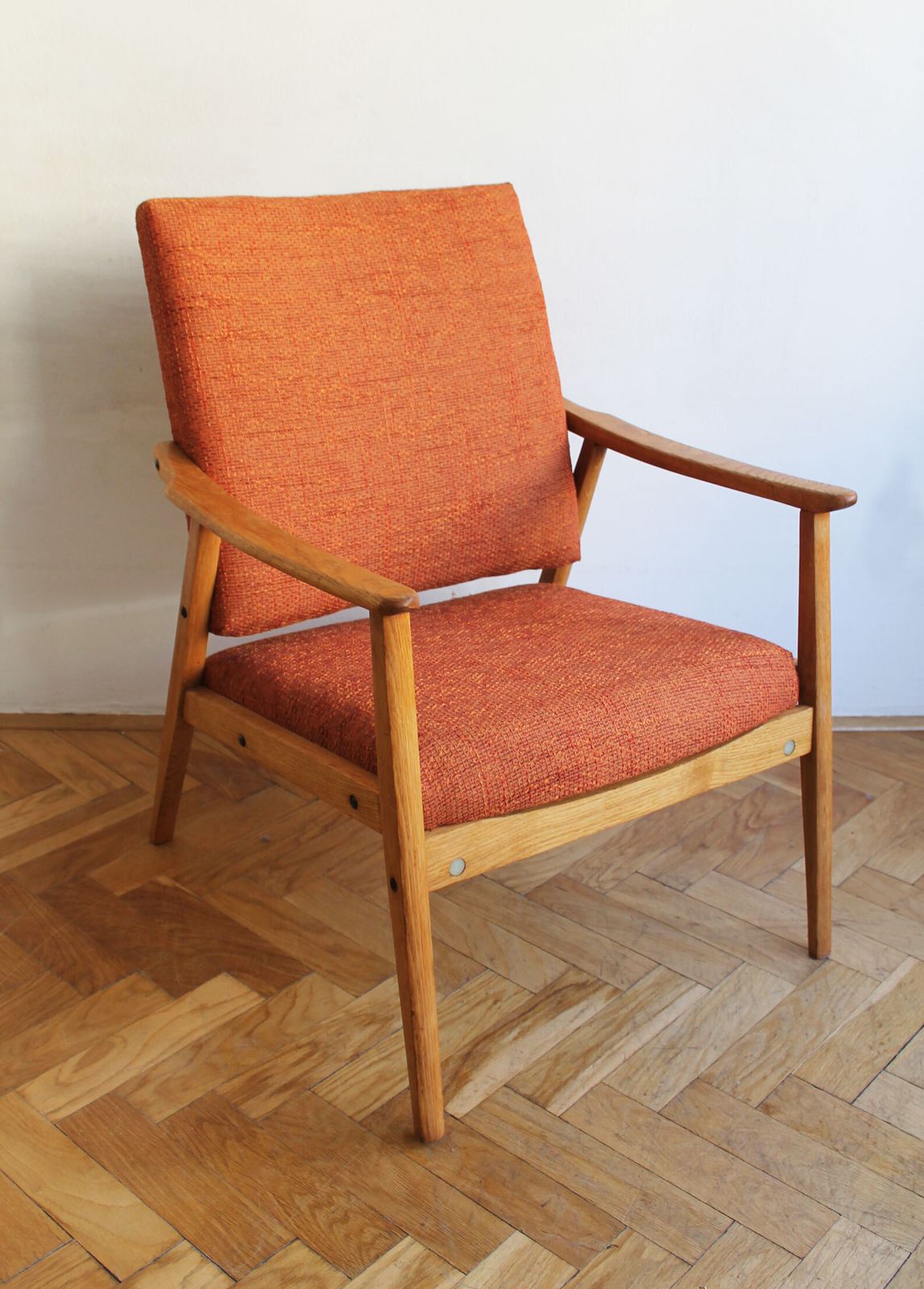 Furniture 1960s Pair Of Mid Century Armchairs photo
